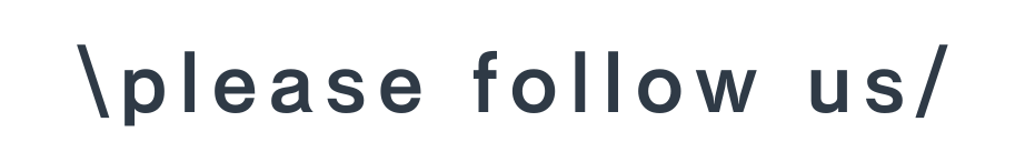 please follow us